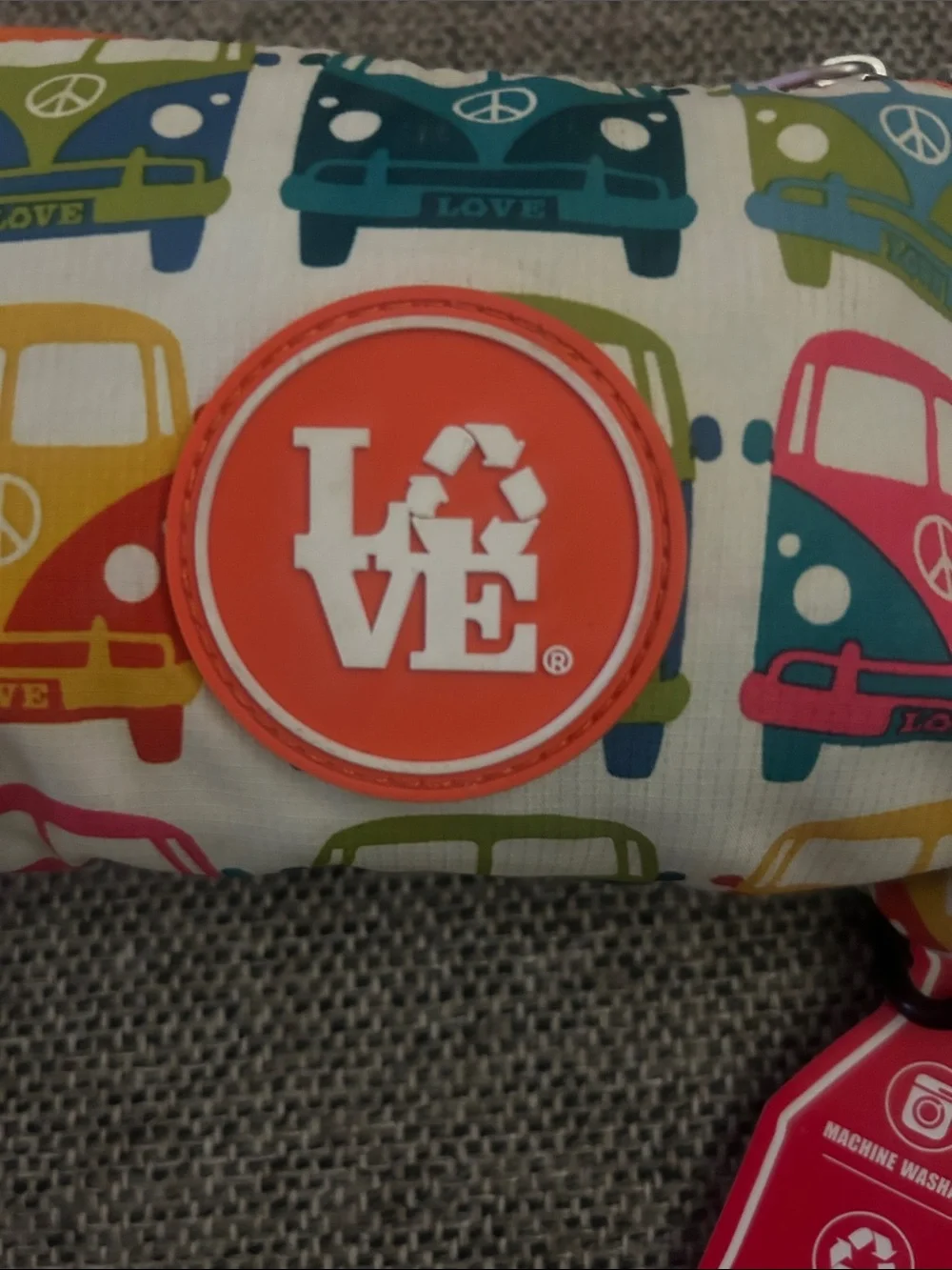 LOVE Stash Backpack LOVE BUS VW camper design